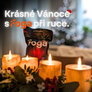 Krásné Vánoce plné klidu, míru, lásky a pohody přeje tým Foga 🧡. PS: Nezapomeň mít Foga pořád při ruce, protože o Vánocích...